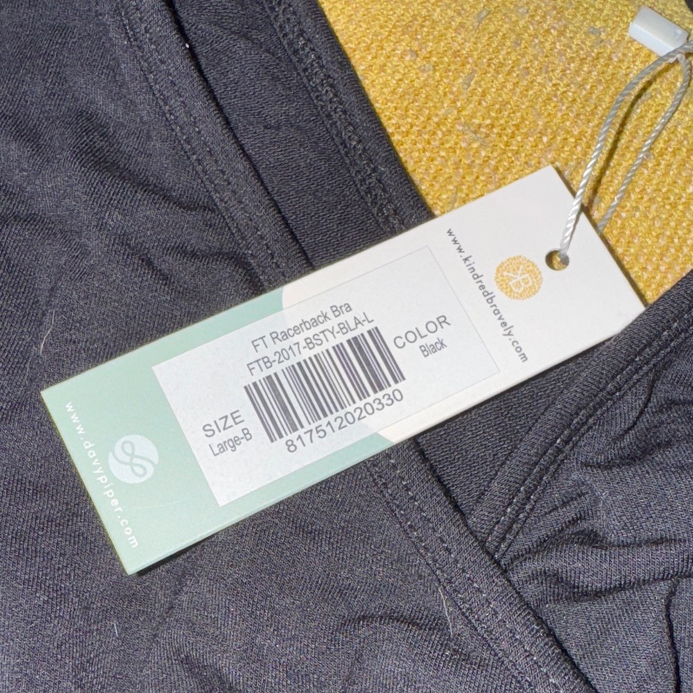Kindred Bravely Black Sports Bra - Picture 2 of 5